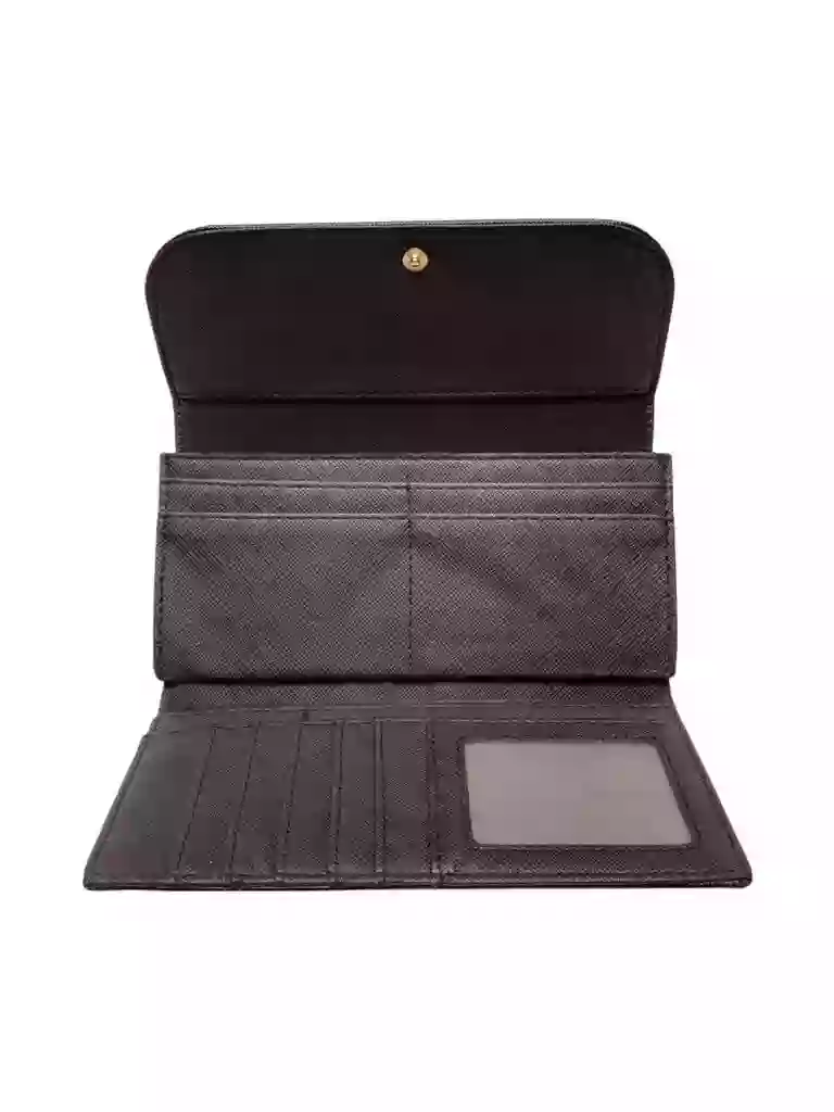 Dámská peněženka odolná poškrábání Tapple 1004 černá vnitřní uspořádání