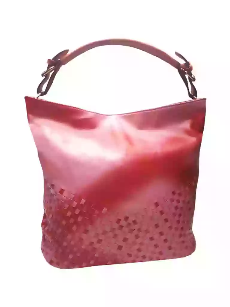 Unikátní kombinovaná kabelka Tapple 3091 středně růžová přední strana