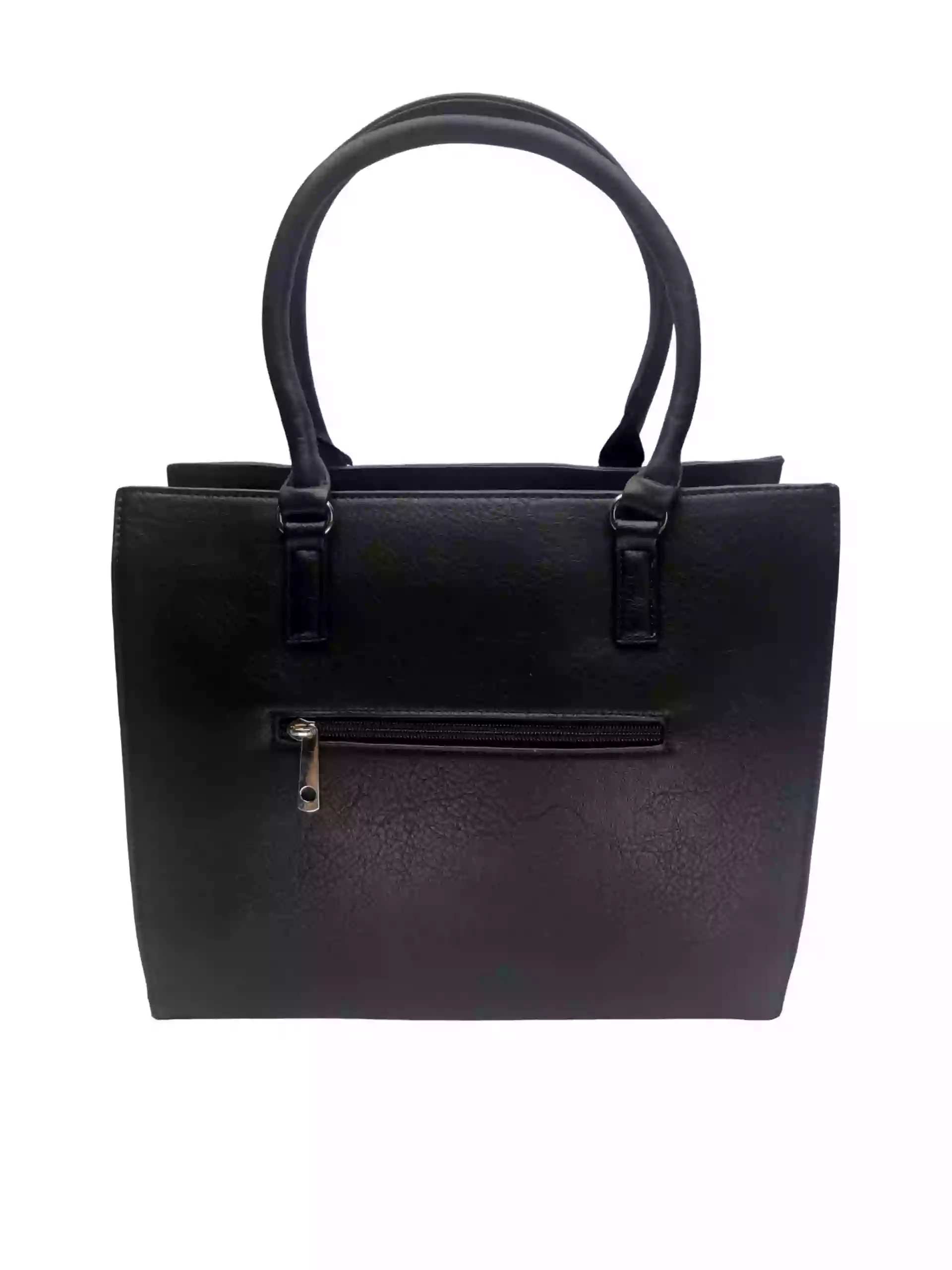 Elegantní business kabelka přes rameno, Tapple H181205, černá, zadní strana