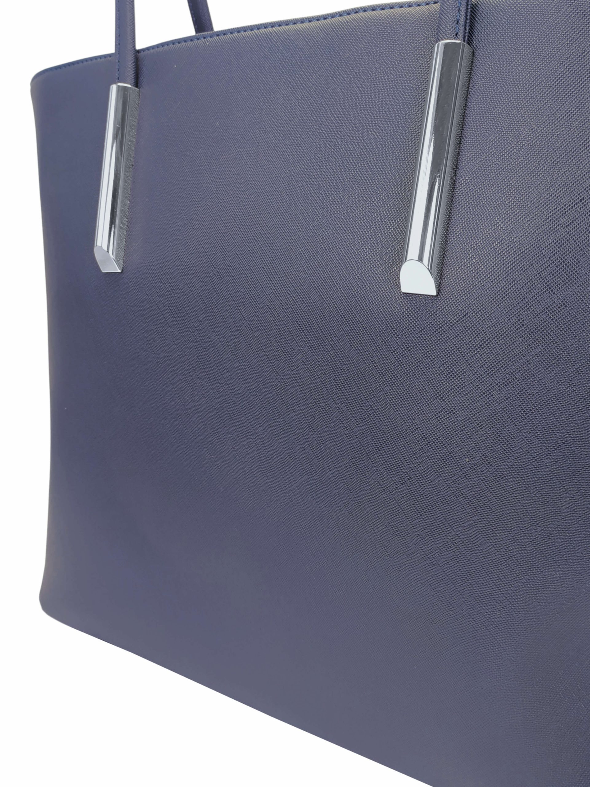 Moderní kabelka přes rameno, Tapple, H17429S, tmavě modrá, detail kabelky přes rameno