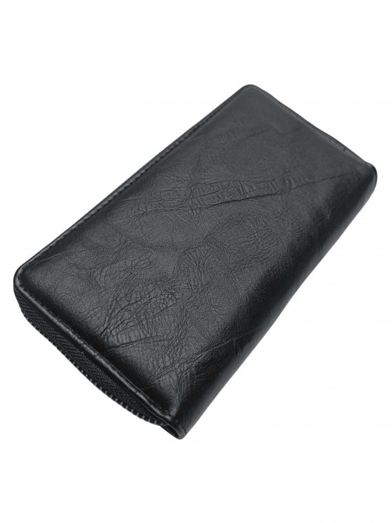 Prostorná černá dámská peněženka, Irene, JLD516, zadní strana dámské peněženky