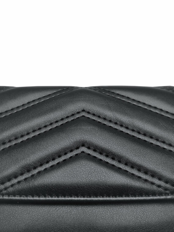 Elegantní černá dámská peněženka, Tapple, 102, detail dámské peněženky